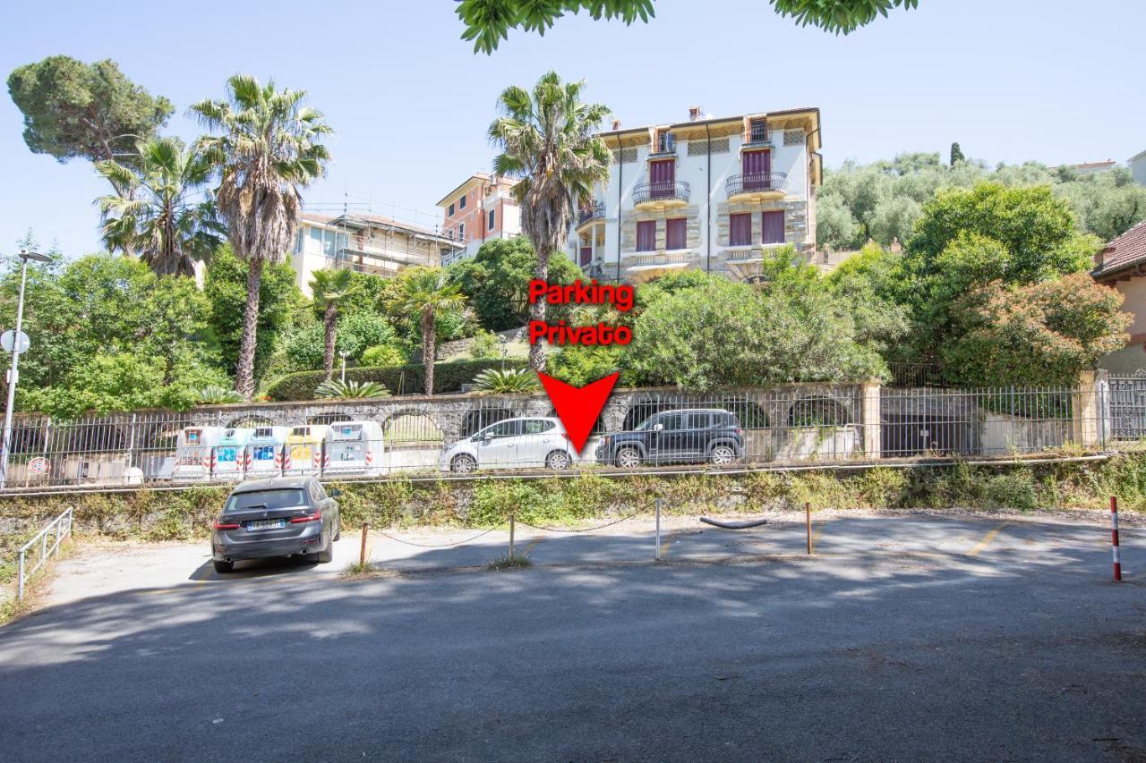 Rapallo Comodo Appartamento Signorile A Due Passi Dal Mare Con Posto Auto 외부 사진